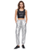 Jogger Cargo Boy London Mujer Plateado Metálico