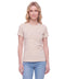Playera Boy London Mujer Crema Plateado Perlas